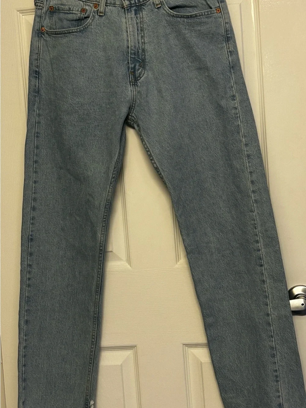 Men's Levi Light Blue Straight-Leg Jeans